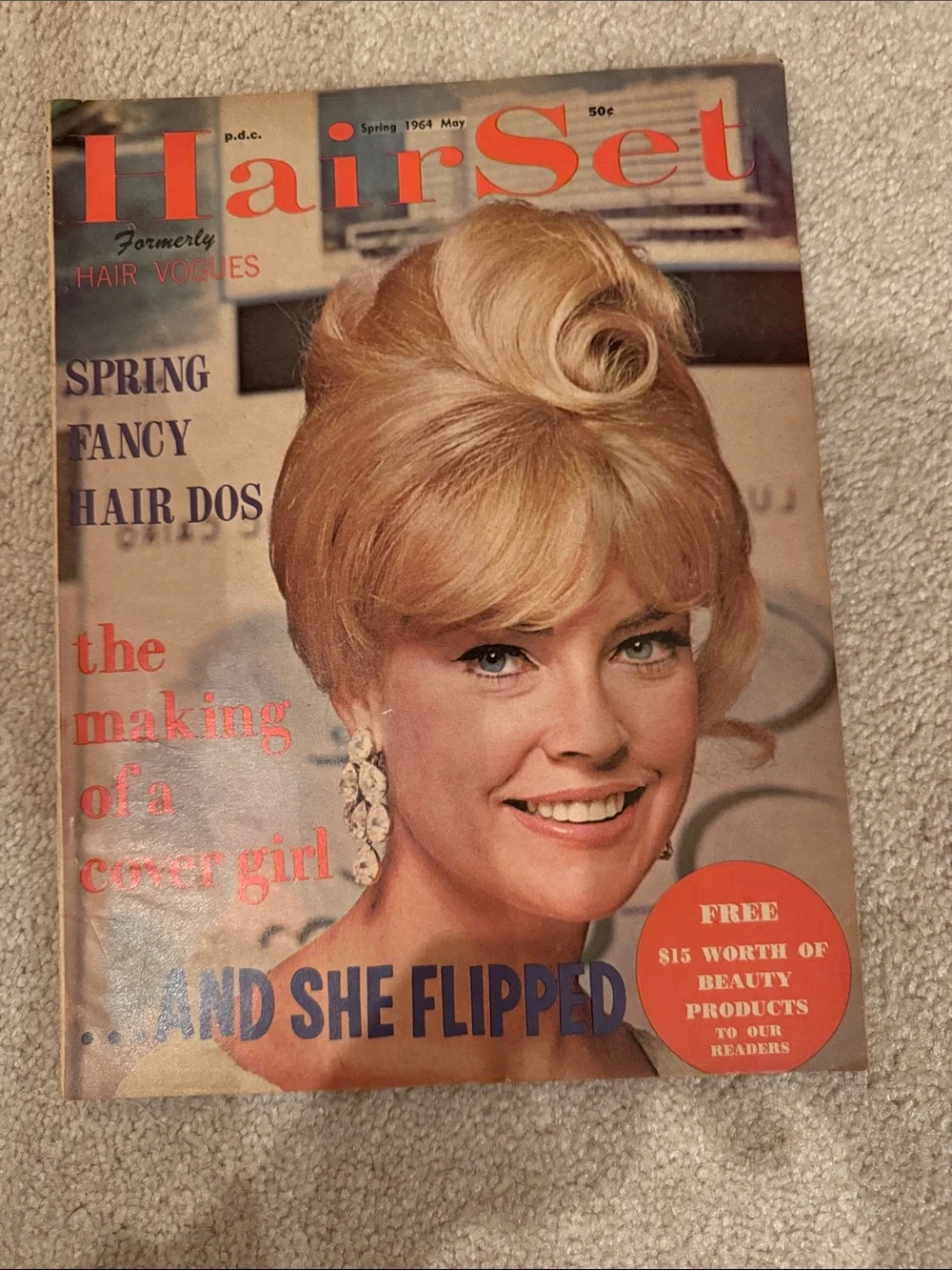 Vintage Women's Hair Magazine - Blonde Cover